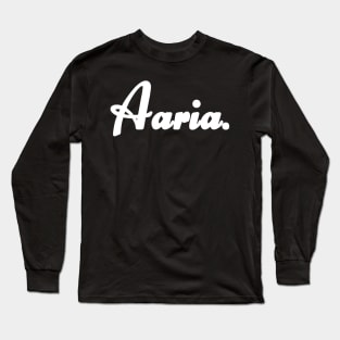 Name Aaria Long Sleeve T-Shirt